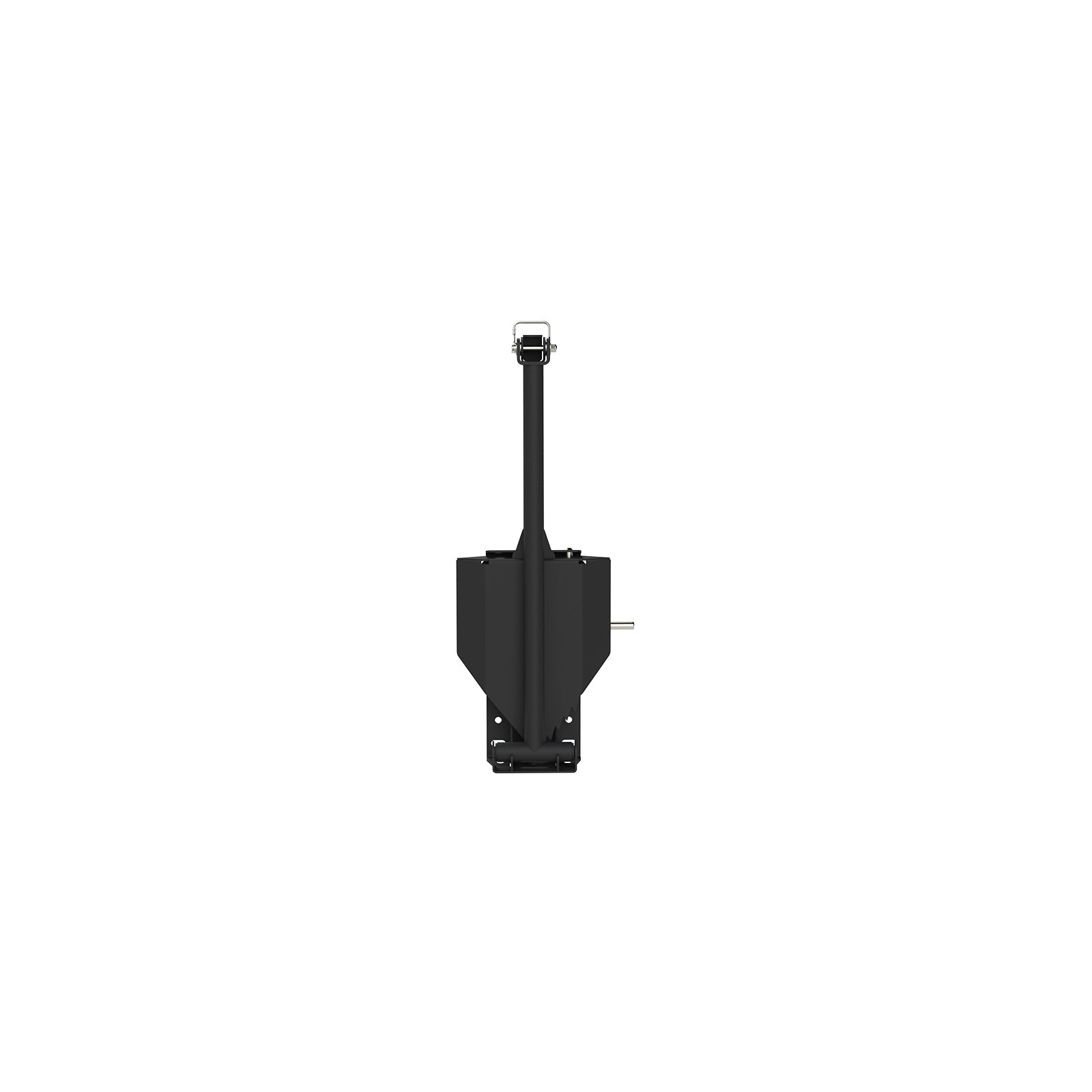 The Van Mart Sprinter Mule Pack Shovel Mount Set for secure exterior shovel storage on vans.