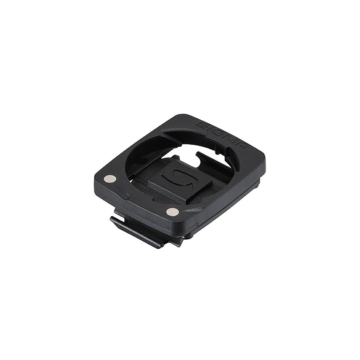 ZEITBIKE SIGMA handlebar mount for ATS and STS bike computers, showcasing the sturdy black accessory attached to a bicycle handlebar.
