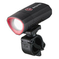 ZEITBIKE SIGMA Light BUSTER 300 bicycle power light with Nugget II flash attached, mounted on a bike handlebar.