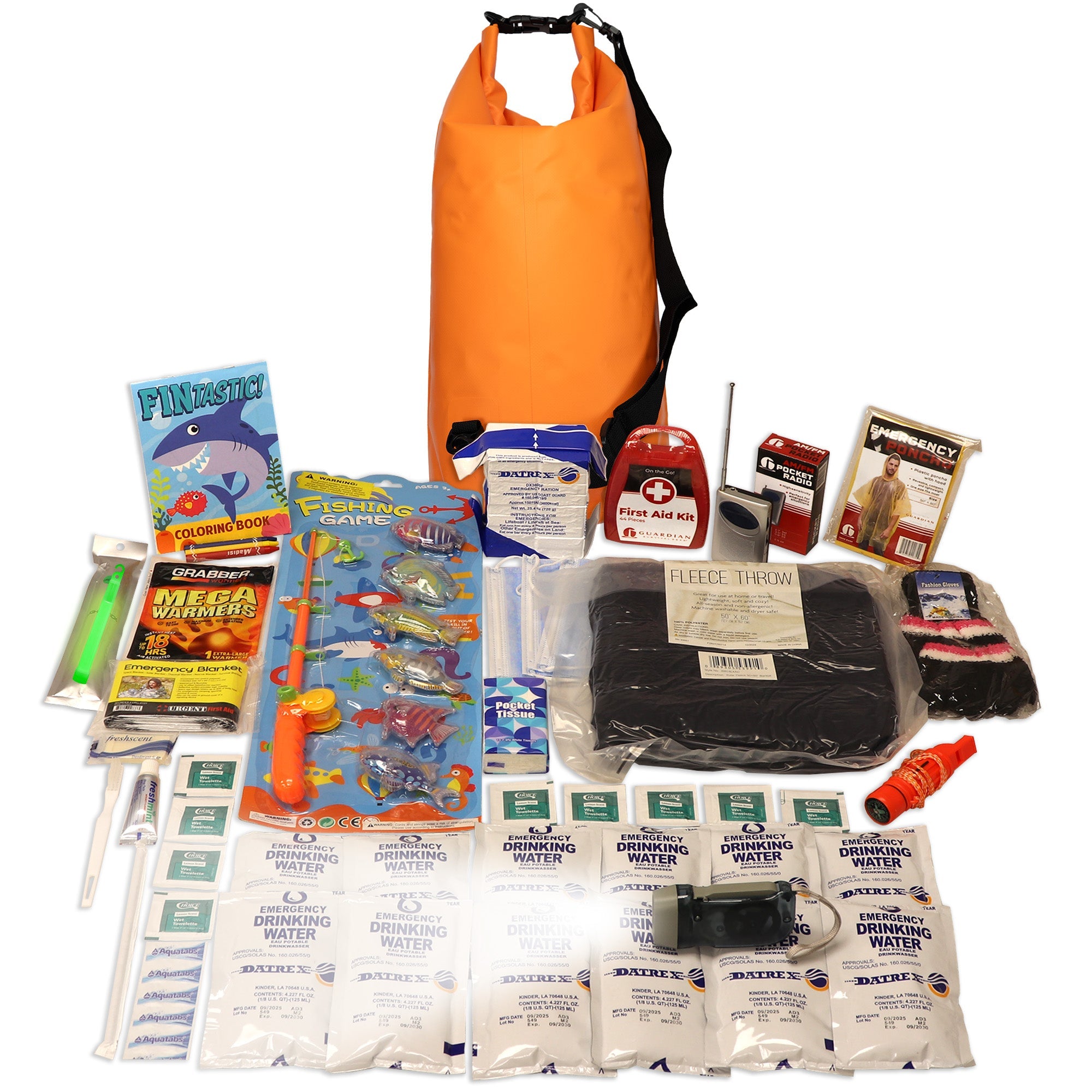 Survival Kit for Children, Dry Bag - OVERLANDERS Outfitter