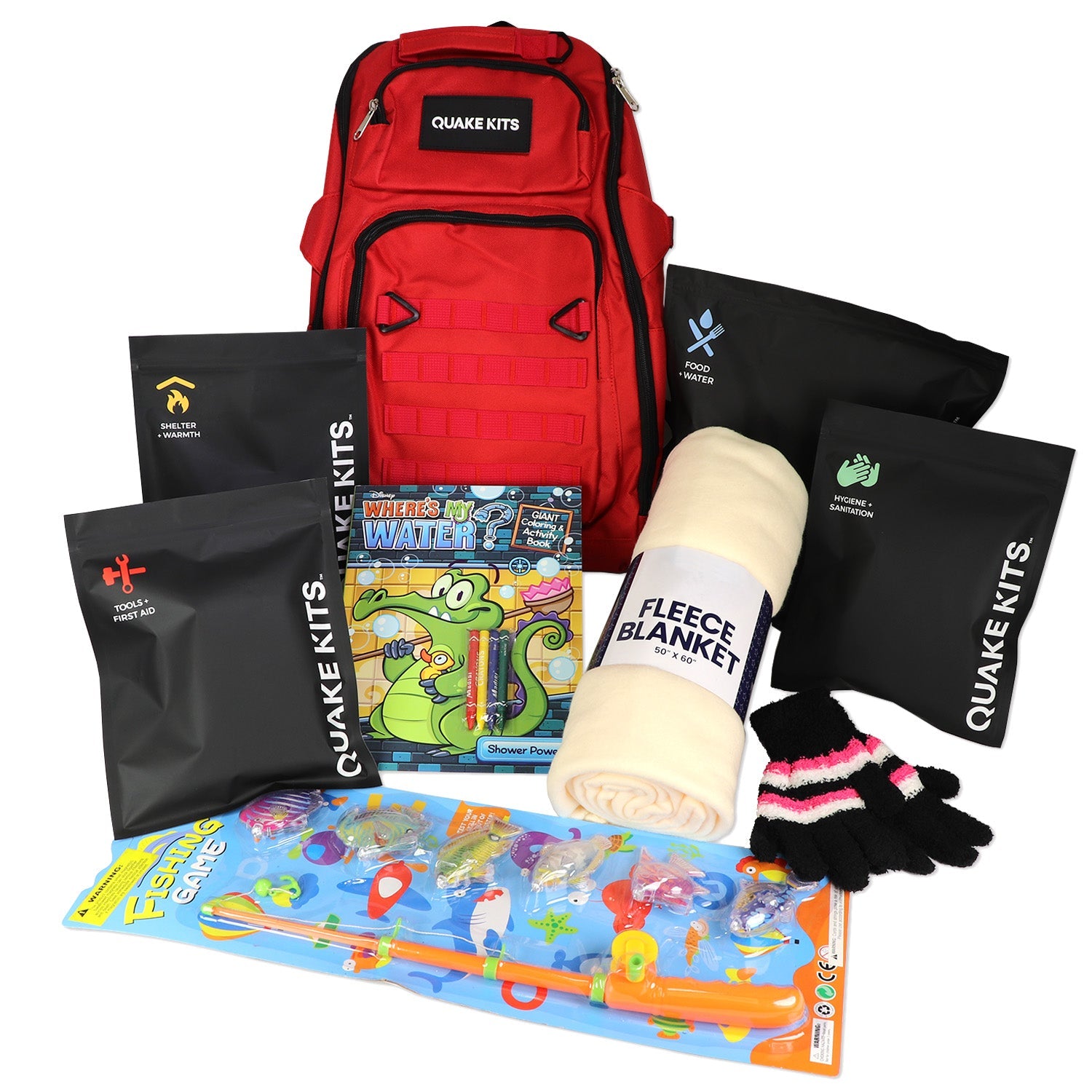 Children's Emergency Kit | Kid-Friendly Survival Backpack - OVERLANDERS Outfitter