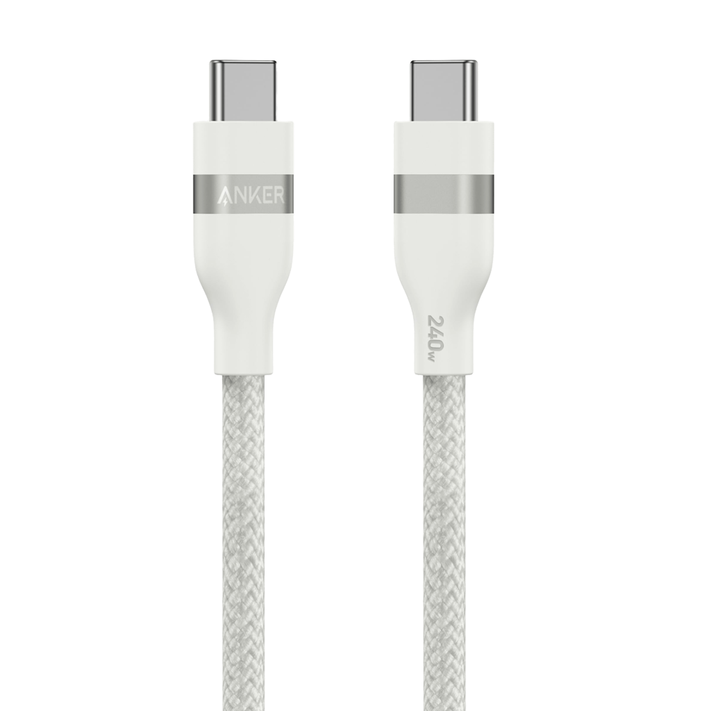 Anker USB-C to USB-C Cable (3 ft / 6 ft, 240W, Upcycled-Braided) - We The Collective