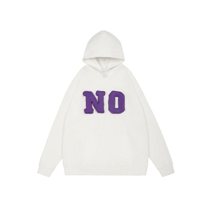 Bean's Moto Booth Stop Asking 3D hoodie featuring a bold graphic design, shown in a front view with vibrant colors.