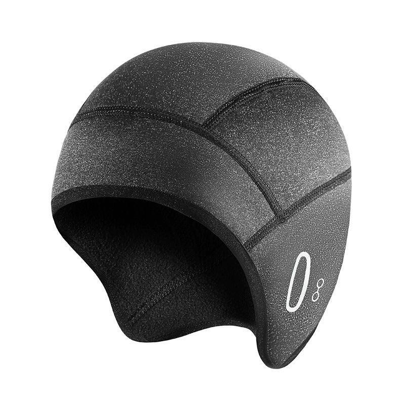 Bean's Moto Booth motorcycle helmet winter inner liner thermal cap, soft and warm for added comfort and insulation.