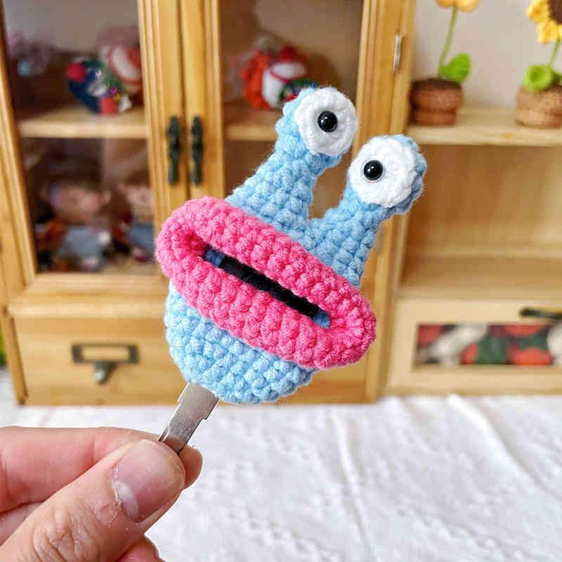 Quirky cute motorcycle key cover decor by Bean's Moto Booth, featuring colorful, playful motorcycle-themed design.