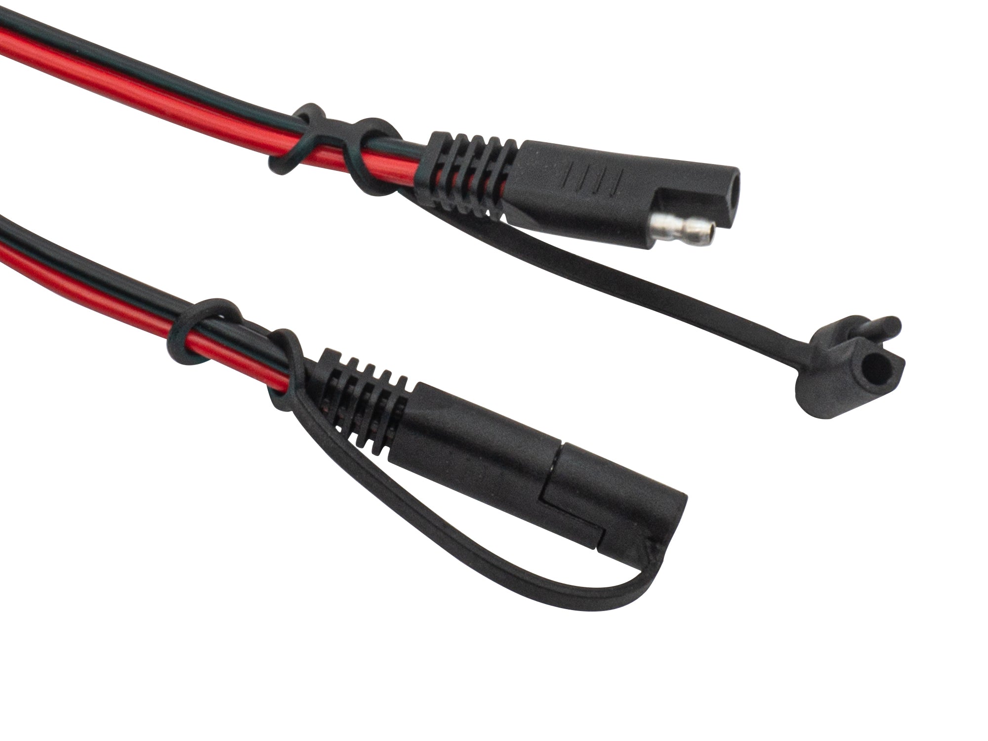 GoWesty solar extension cable bundle with multiple cables and connectors for solar power systems.