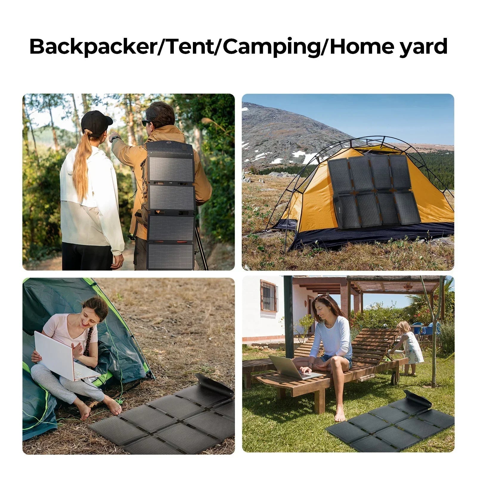 BougeRV 100W N-Type Fiberglass Foldable Portable Solar Panel - OVERLANDERS Outfitter
