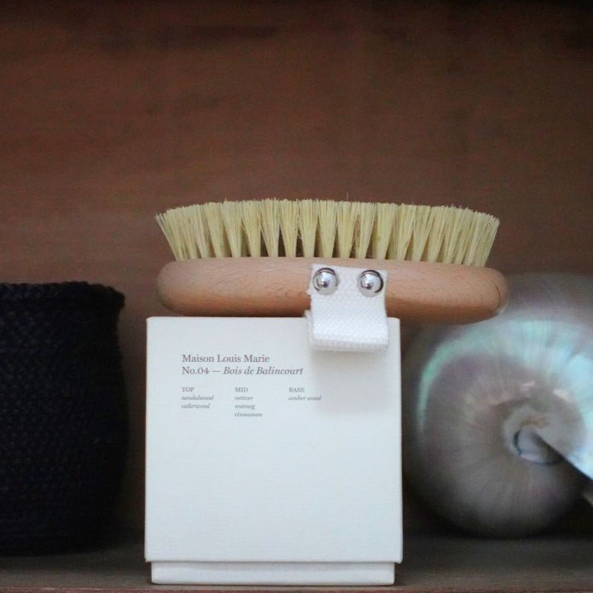 Tilley + Me Bamboo Dry Brush for Body – Exfoliate & Improve Circulation - OVERLANDERS Outfitter
