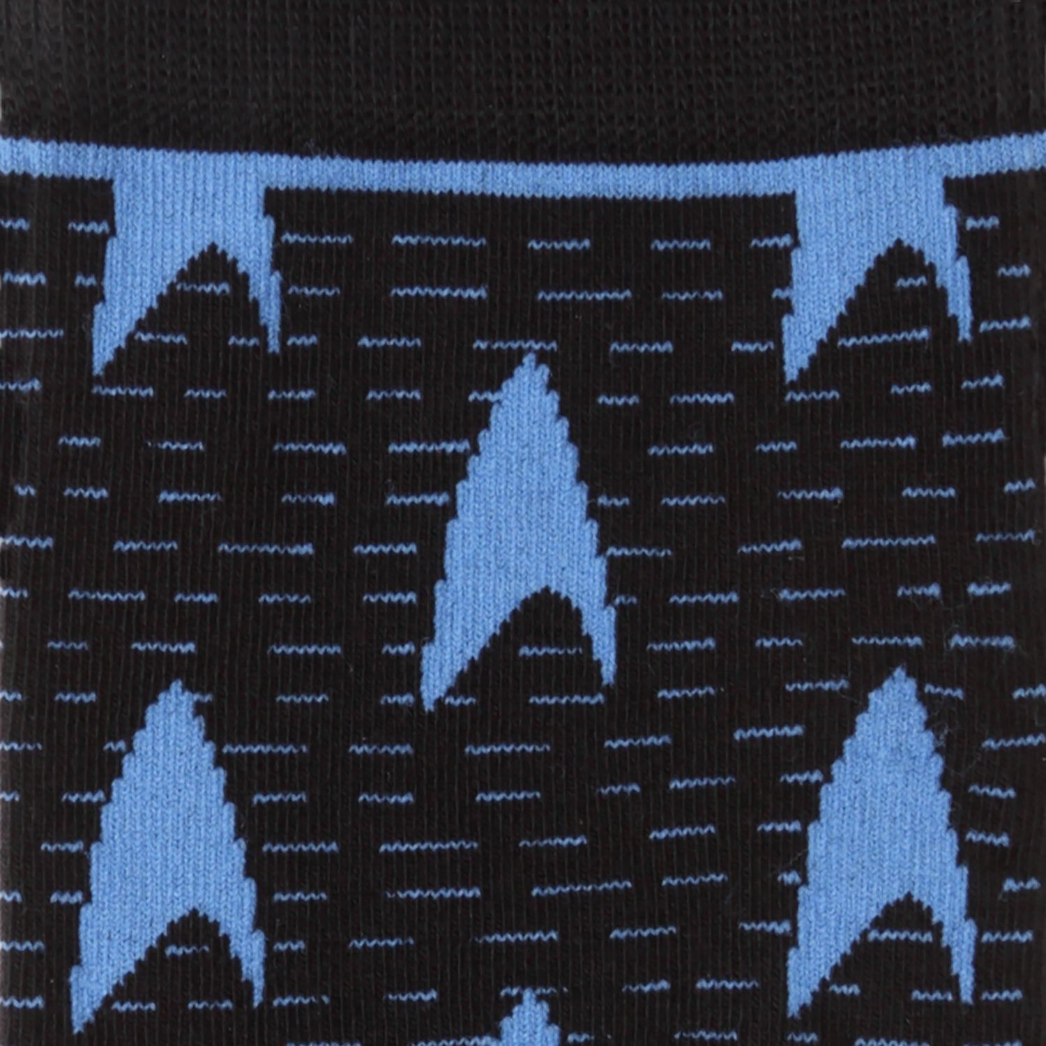 Star Trek Blue Delta Shield Black Men's Socks - OVERLANDERS Outfitter