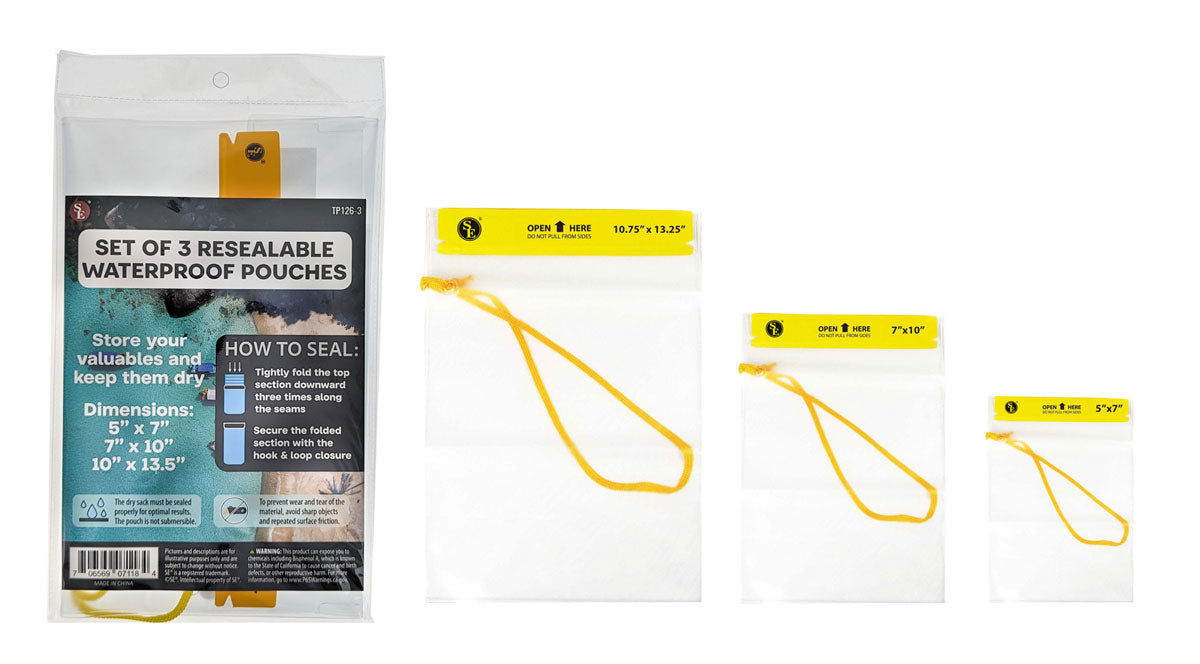 Waterproof Utility Pouch Set of 3 - OVERLANDERS Outfitter