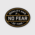 No Fear of Time Sticker