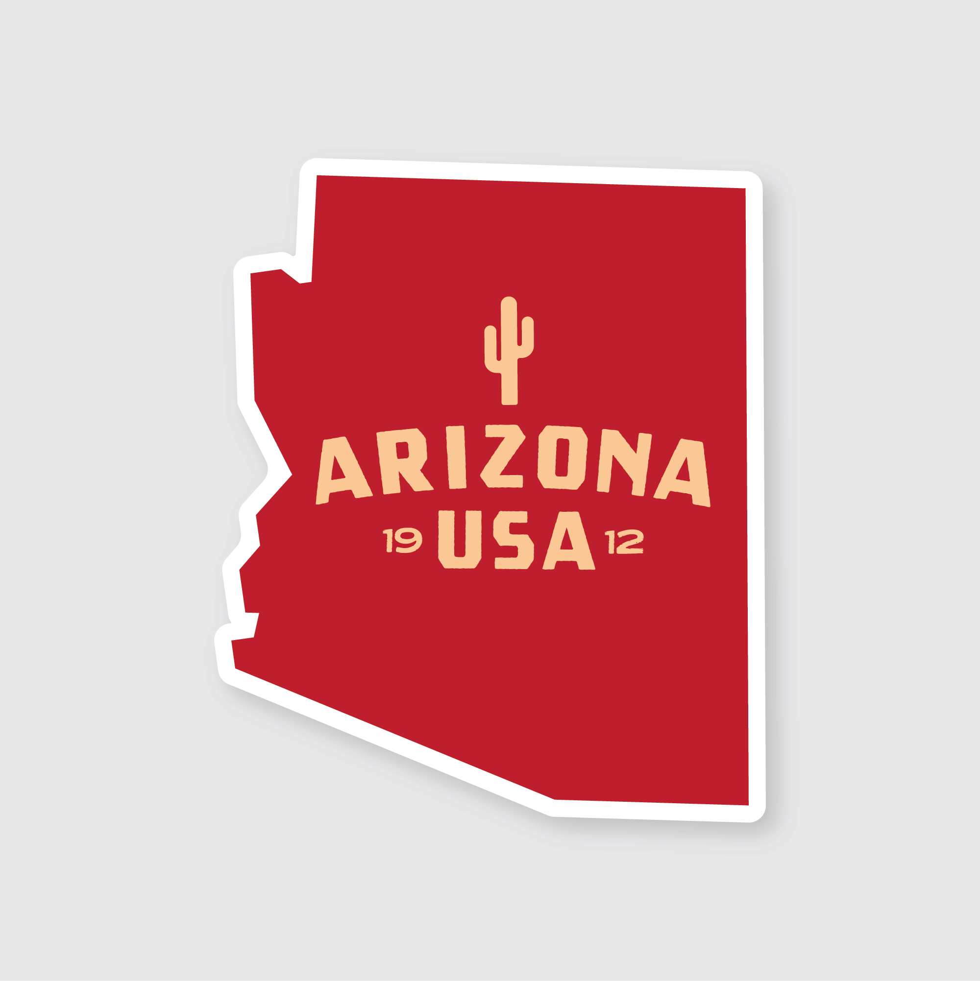 Arizona Simple Sticker