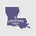Louisiana Simple Sticker