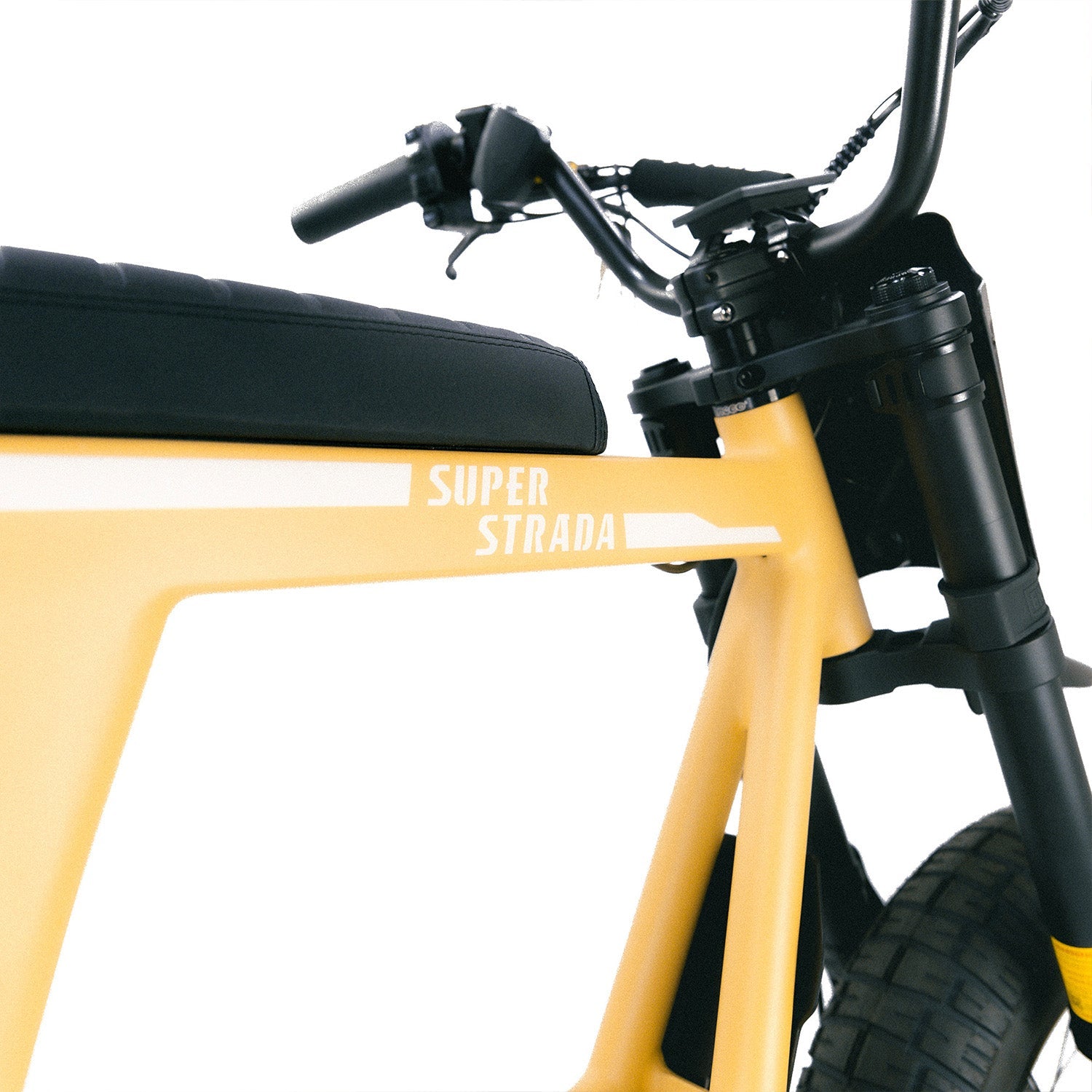 ZEITBIKE Super Strada NOMAD sports utility e-bike in sandy color, featuring rugged frame and electric assist for versatile riding.