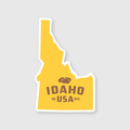Idaho Simple State Sticker