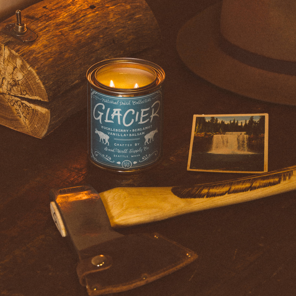Glacier National Park Candle - We The Collective