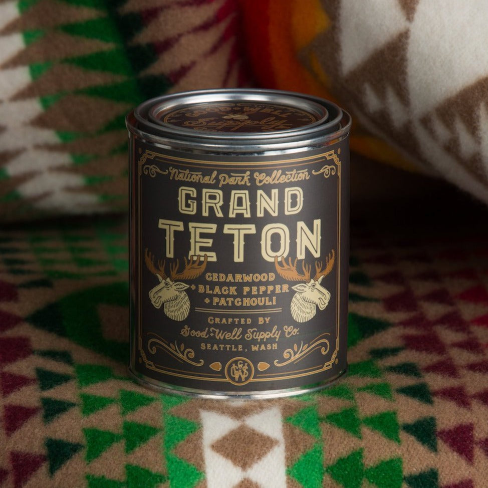 Grand Teton National Park Candle - OVERLANDERS Outfitter
