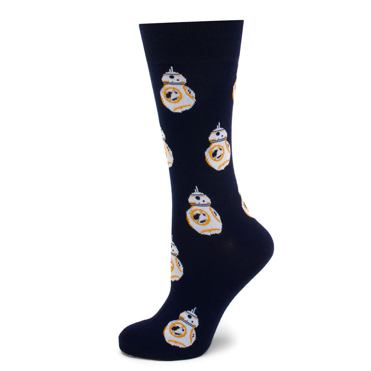 Star Wars BB-8 Navy Dress Socks and Rebel Alliance Starbird Crest Lapel Pin Gift Set - OVERLANDERS Outfitter