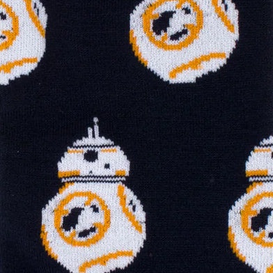 Star Wars BB-8 Navy Dress Socks and Rebel Alliance Starbird Crest Lapel Pin Gift Set - OVERLANDERS Outfitter