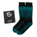 Star Wars Boba Fett Green Dress Socks and Crest Lapel Pin Gift Set - OVERLANDERS Outfitter