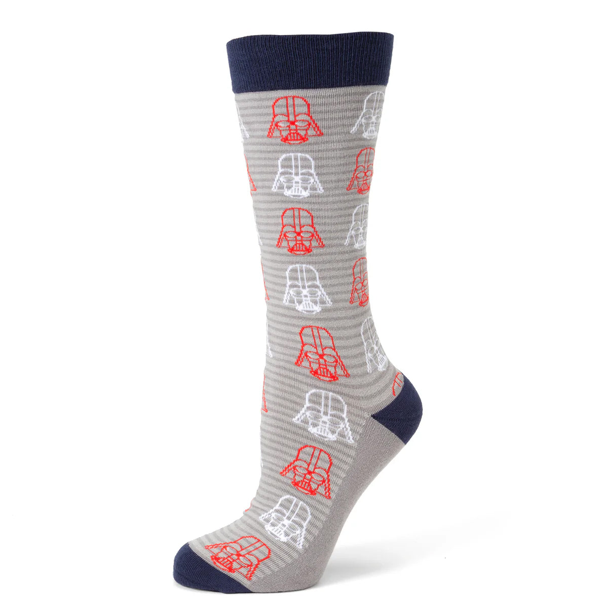 Star Wars Darth Vader Gray and Red Dress Socks and Lapel Pin Gift Set - OVERLANDERS Outfitter