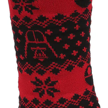 Star Wars Darth Vader Red and Black Holiday Dress Socks and Lapel Pin Gift Set - OVERLANDERS Outfitter