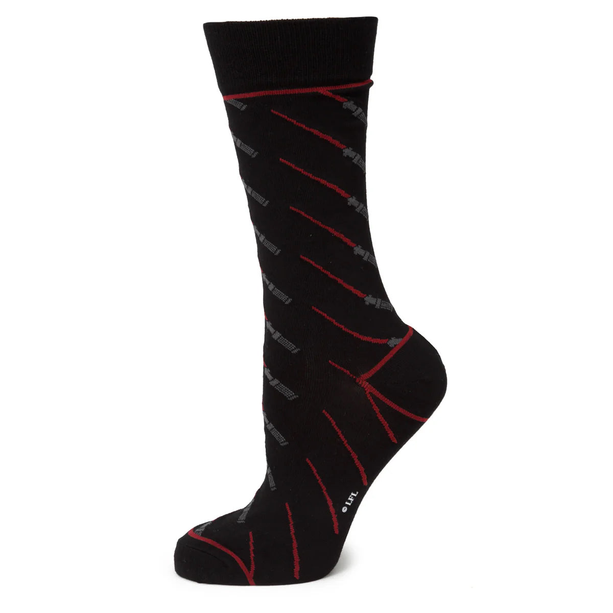 Star Wars Darth Vader LIGHTSABER Black Socks and Lapel Pin Gift Set - OVERLANDERS Outfitter