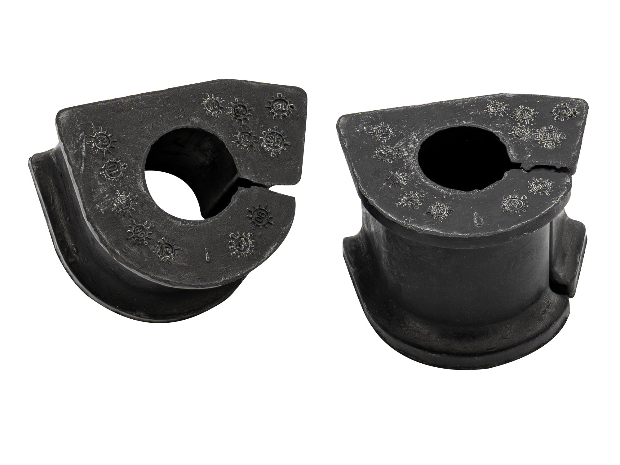 GoWesty Vanagon front sway bar bushing bundle with multiple rubber bushings for suspension stability.