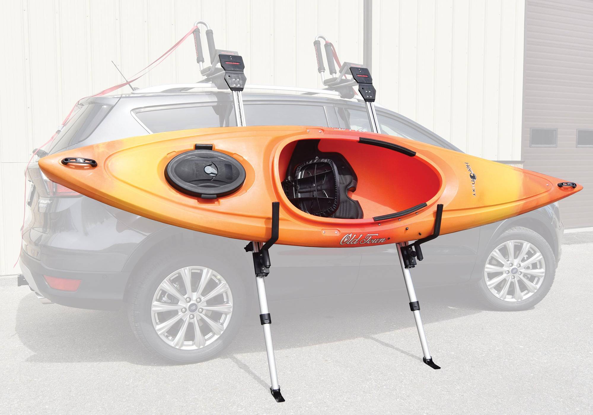 Telos XL Load Assist - Malone J-Style & V-Style Kayak Carrier Lift - OVERLANDERS Outfitter