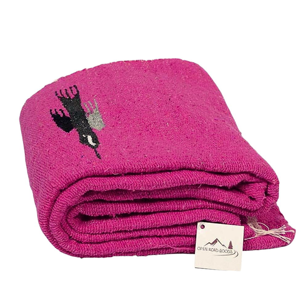 Hot Pink Baja Thunderbird Blanket - OVERLANDERS Outfitter