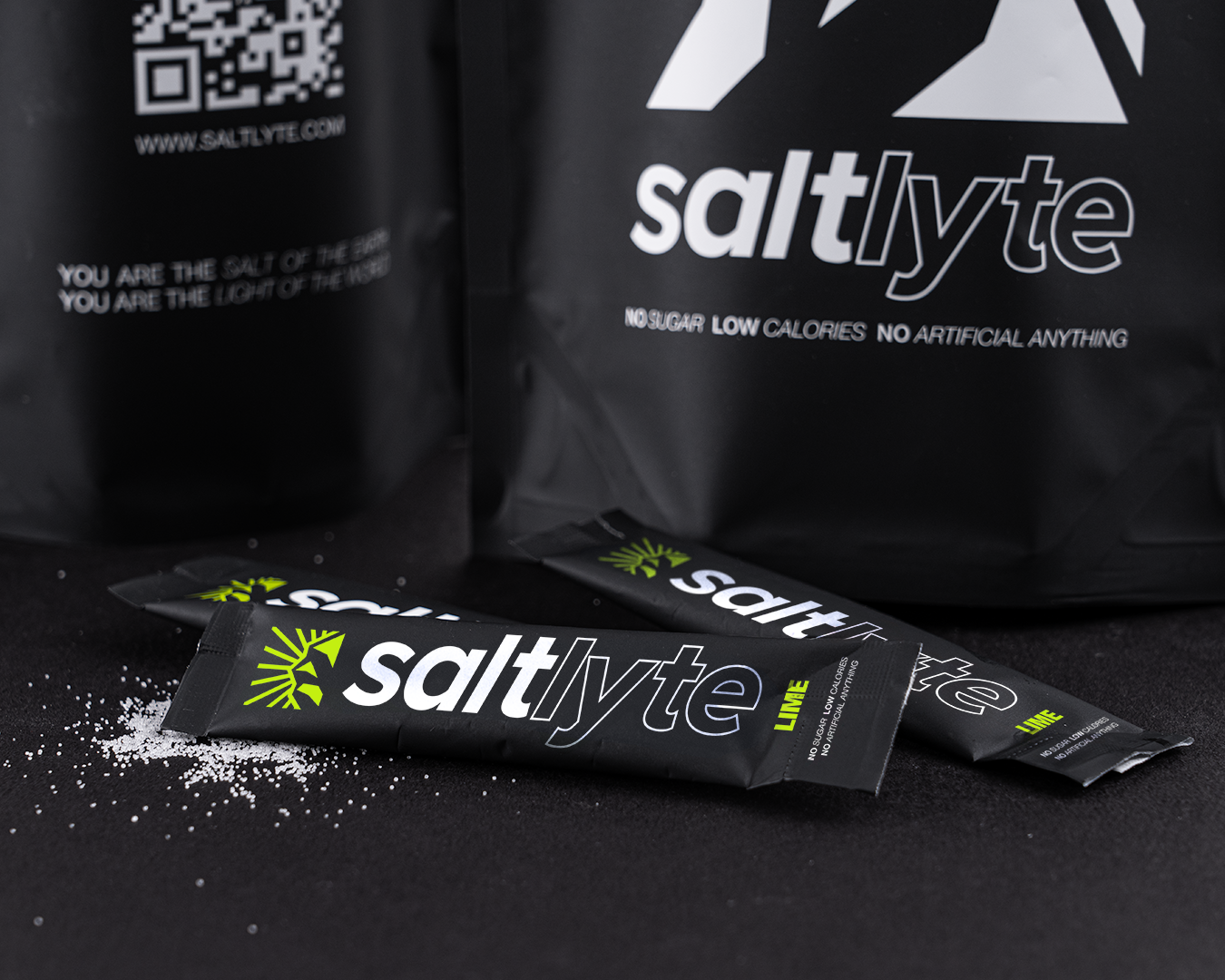 Saltlyte Lime Salt + Electrolytes (30 Pack Pouch) - We The Collective