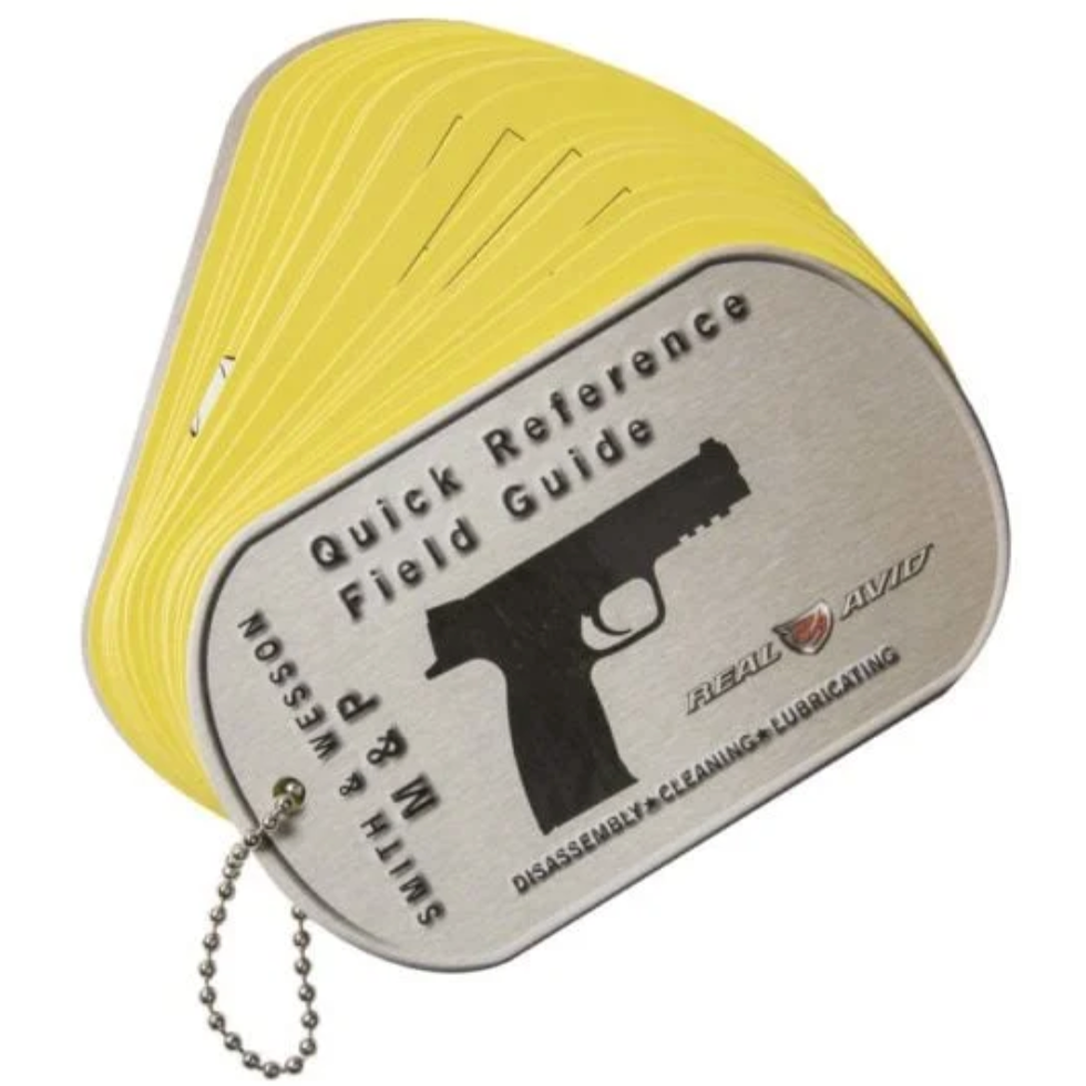 HCC Tactical Field Guide for SW M&P, detailing cleaning and maintenance instructions with clear visuals.