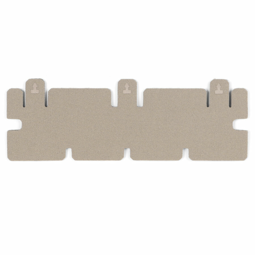 HCC Tactical AMP headband cover for helmets and accessories, shown in a close-up image with fabric texture and branding details.
