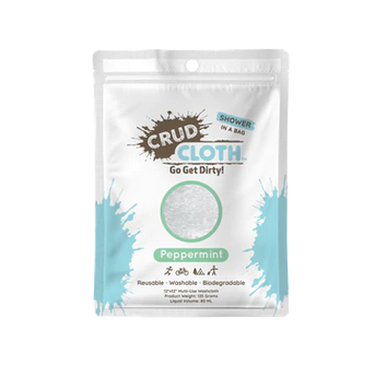Artemis Outdoor CRUD CLOTH Shower in a Bag Singles, portable hygiene kit with shower cloth and essentials for outdoor use