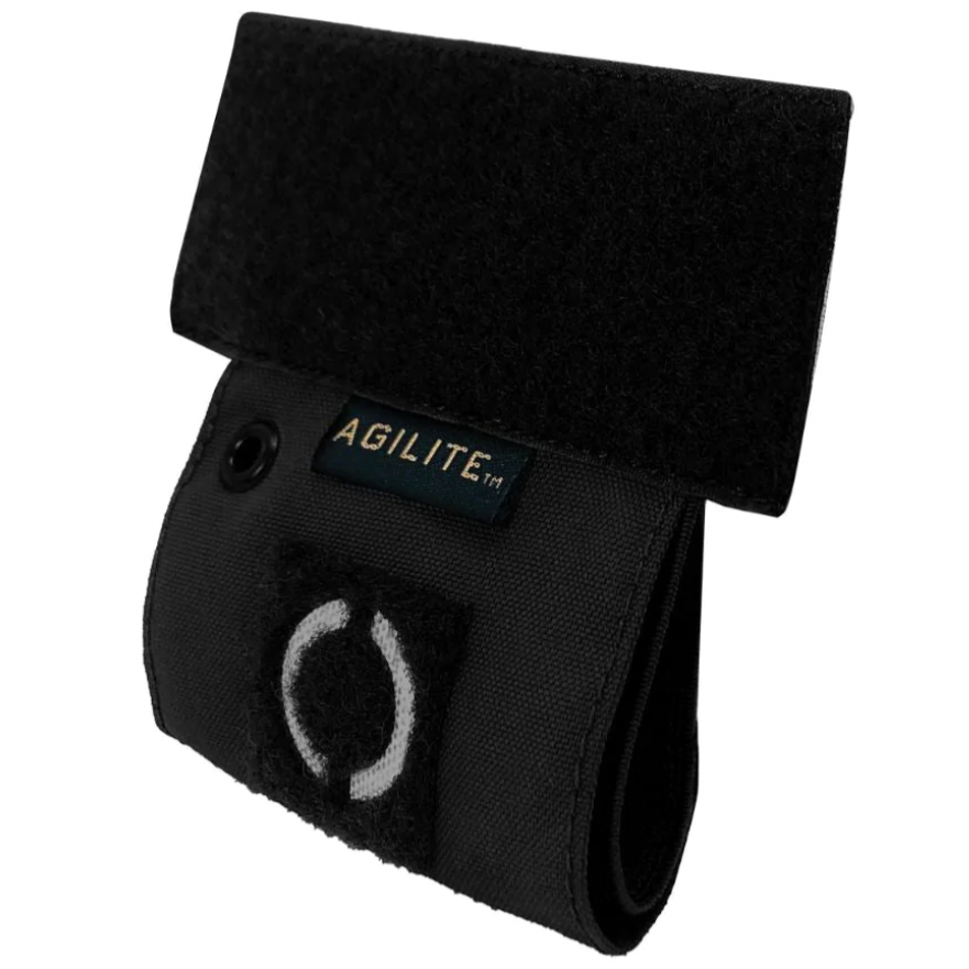 HCC Tactical tourniquet holder in tactical gear style, designed to securely carry and organize a medical tourniquet.