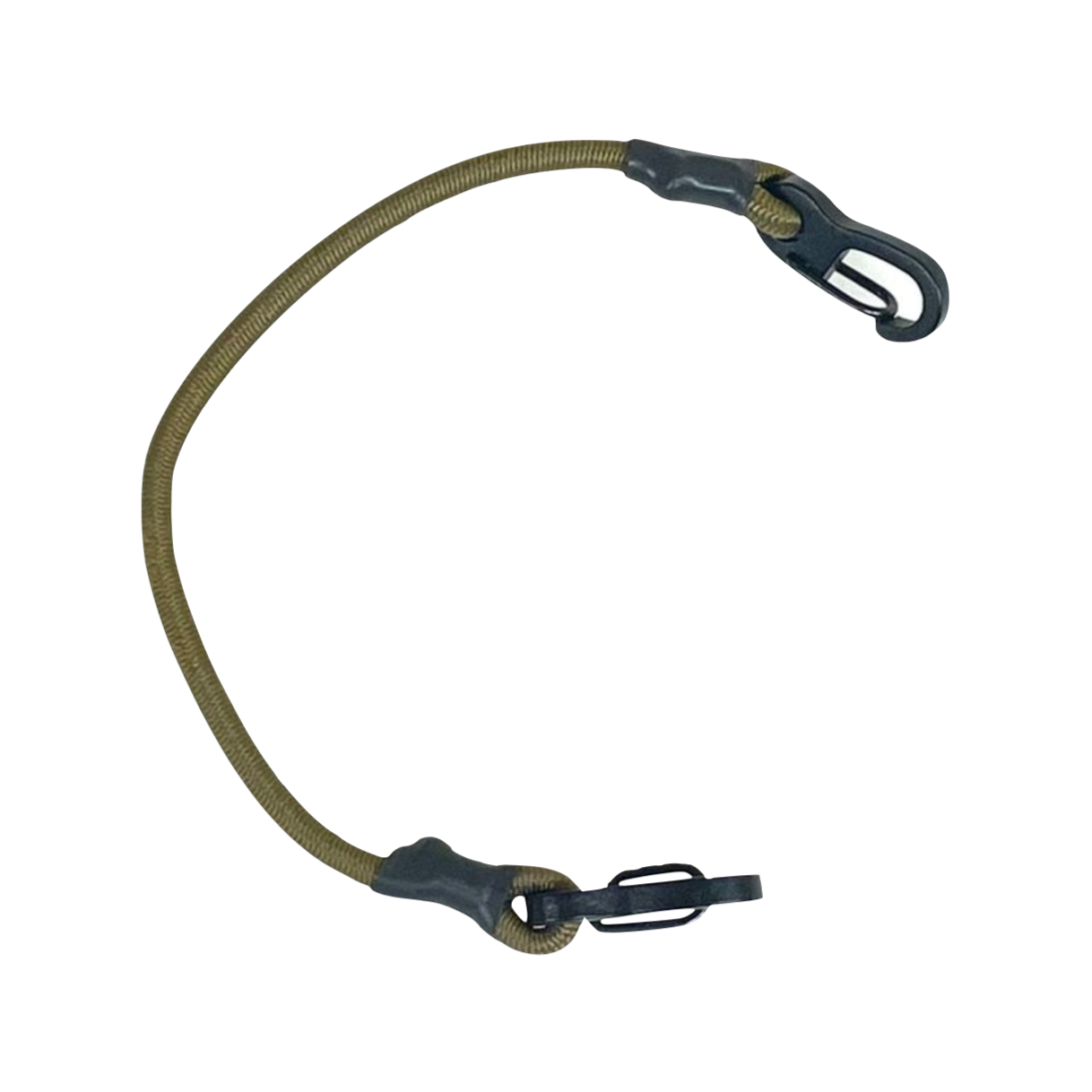 HCC Tactical MBS replacement bungee cord for helmets and accessories, shown in a close-up image.
