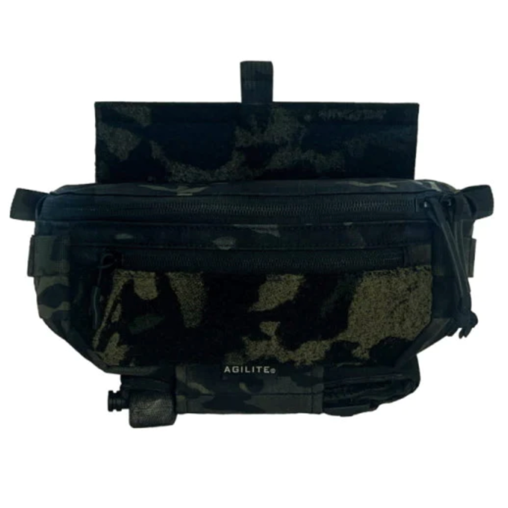 Six pack hanger pouch from HCC Tactical, tactical gear storage with multiple compartments for organization and easy access