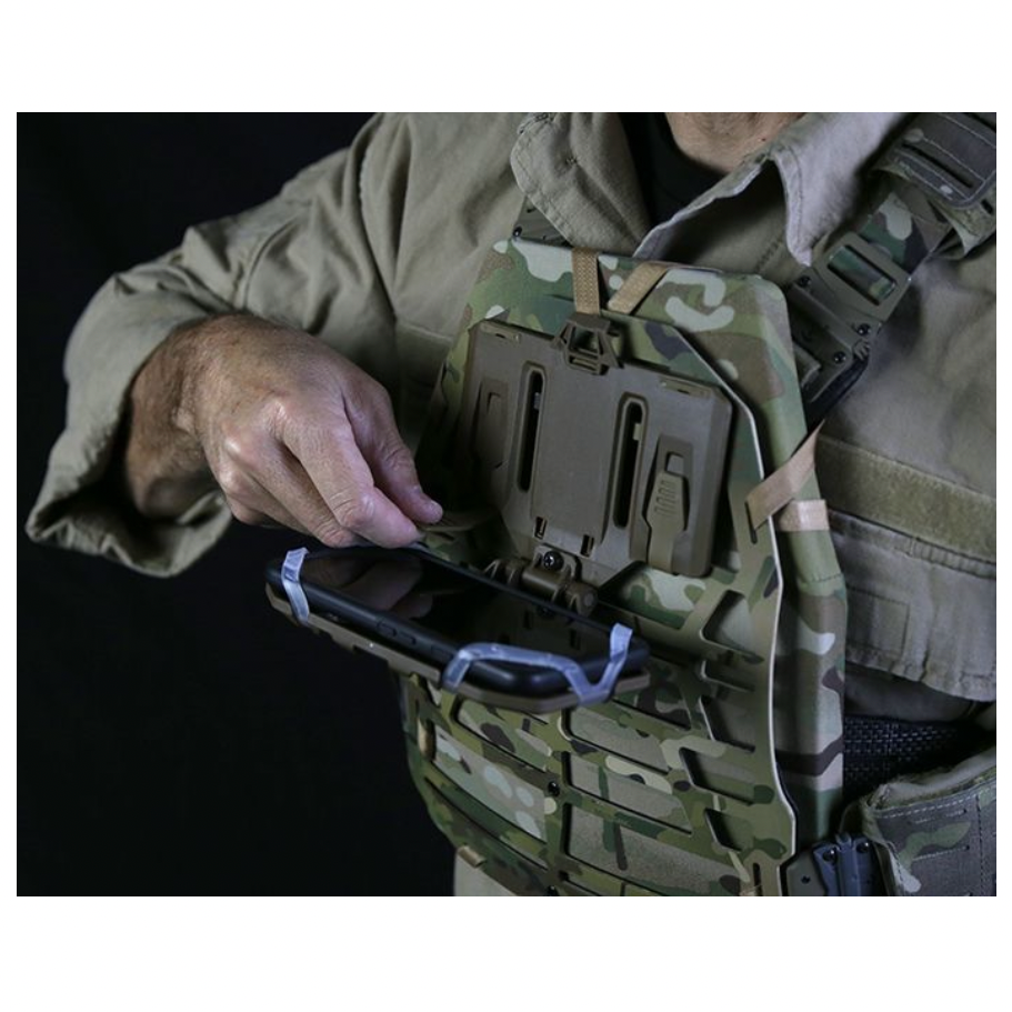 HCC Tactical NavBoard FlipLite 2.0 Jacket in black, featuring tactical design and multiple pockets for functionality.