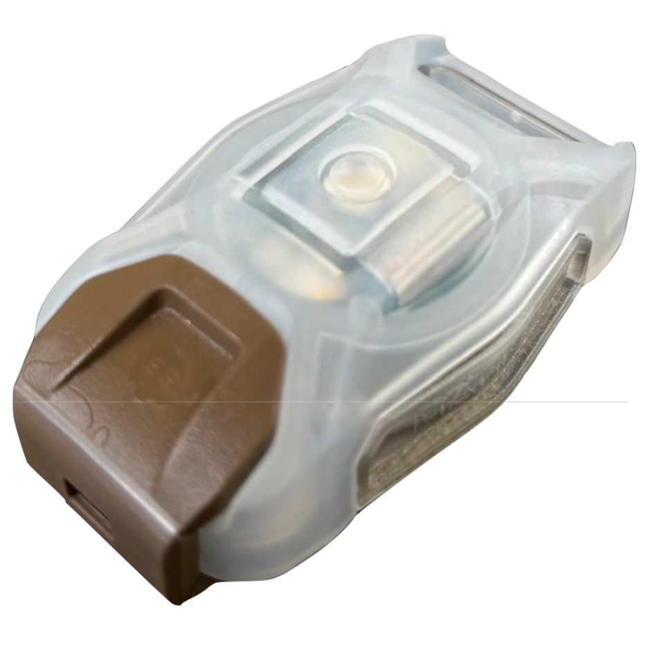 HCC Tactical Mark SB Beacon for illumination and marking, showcasing its bright light and sturdy design.