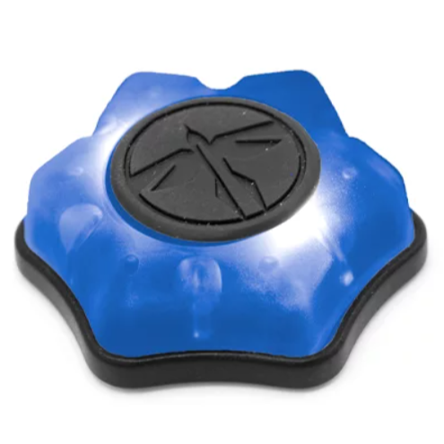 HCC Tactical multi-mode tactical marker light with wireless charging, showcasing its compact design and illumination features.