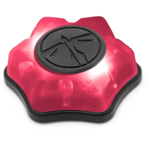 HCC Tactical multi-mode tactical marker light with wireless charging, showcasing its compact design and illumination features.
