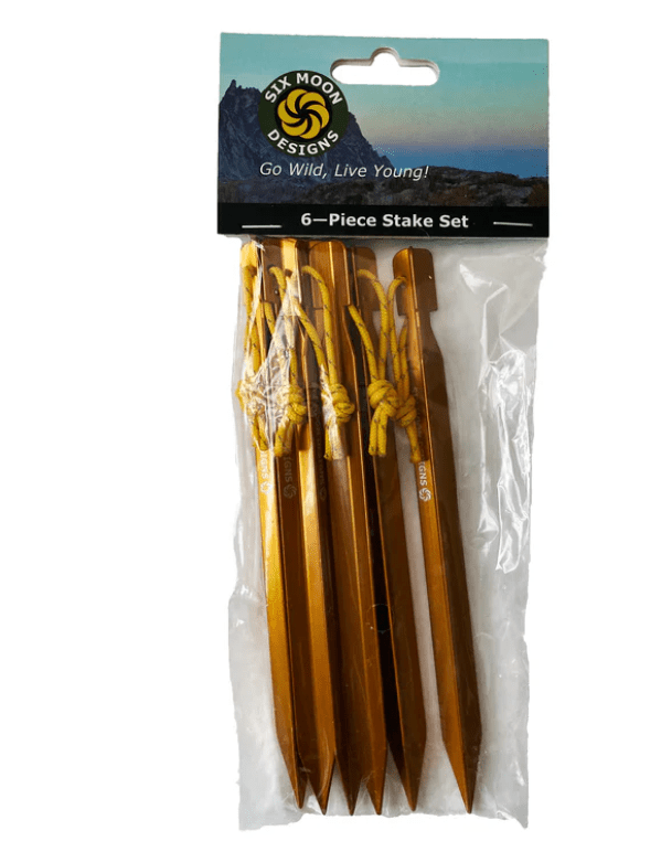 Six Moon Designs 6-Piece Stake Set - OVERLANDERS Outfitter