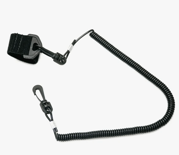 YakGear Coiled Fishing Rod Leash - 24" to 60" Stretch - OVERLANDERS Outfitter