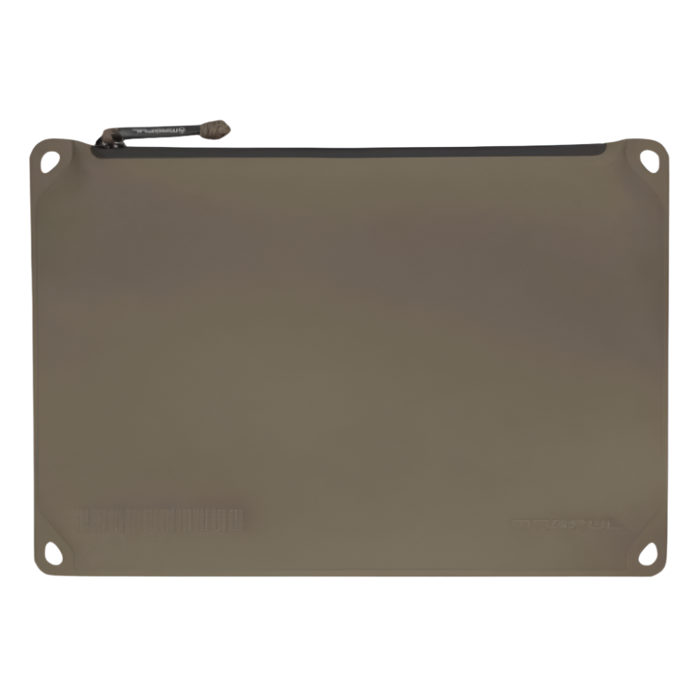 HCC Tactical DAKA® Pouch in black, showcasing durable fabric and zippered compartment for secure storage.