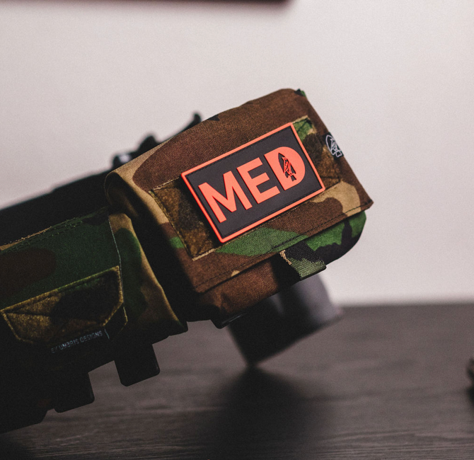 MED Designator PVC Patch - OVERLANDERS Outfitter