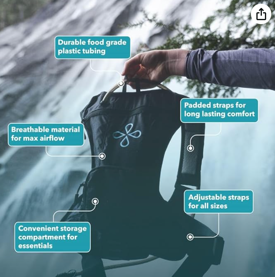 Puribag Adventure Pack - [hydration backpack with 2L water bladder and adaptable membrane filter kit] - OVERLANDERS Outfitter
