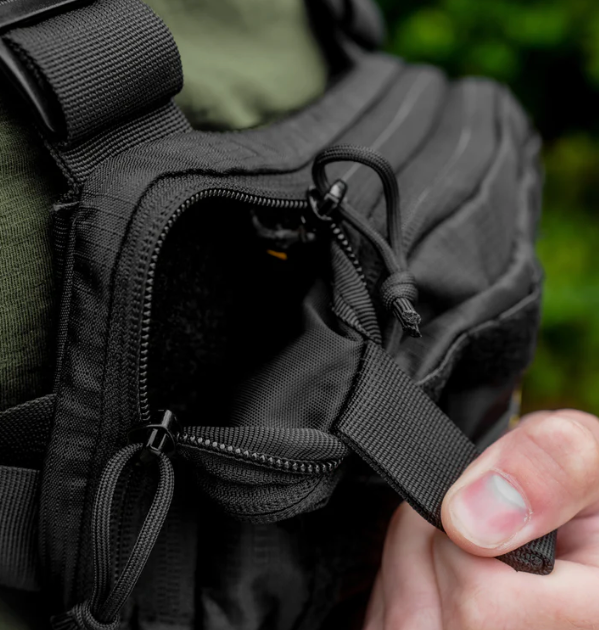Black Beards Tac Pac by Alpenglow Readiness Supply, featuring a rugged outdoor design for versatile carrying options.