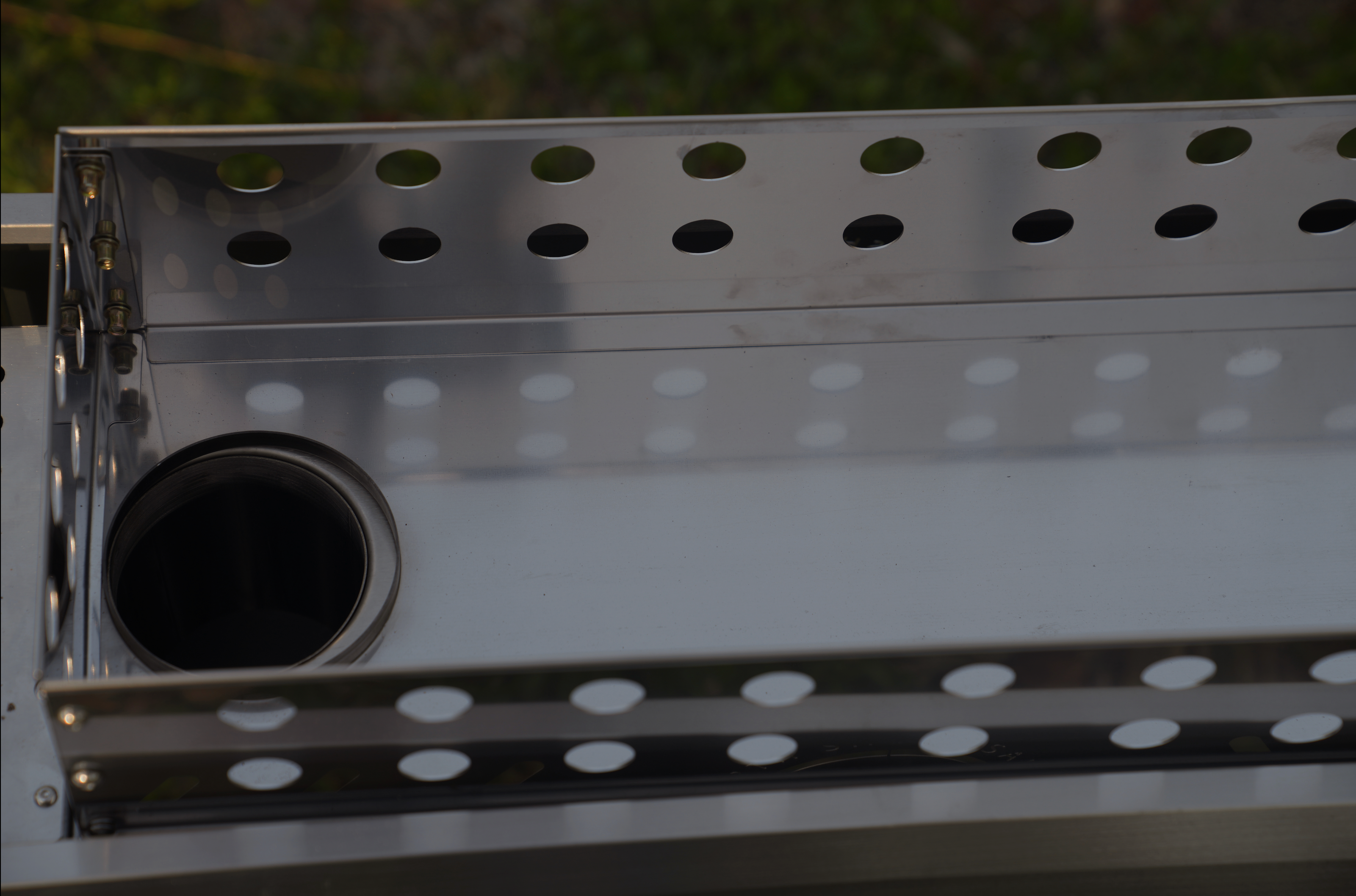 North Shore Sauna standard rock basket for sauna stove, designed to maximize steam and enhance relaxation experience.