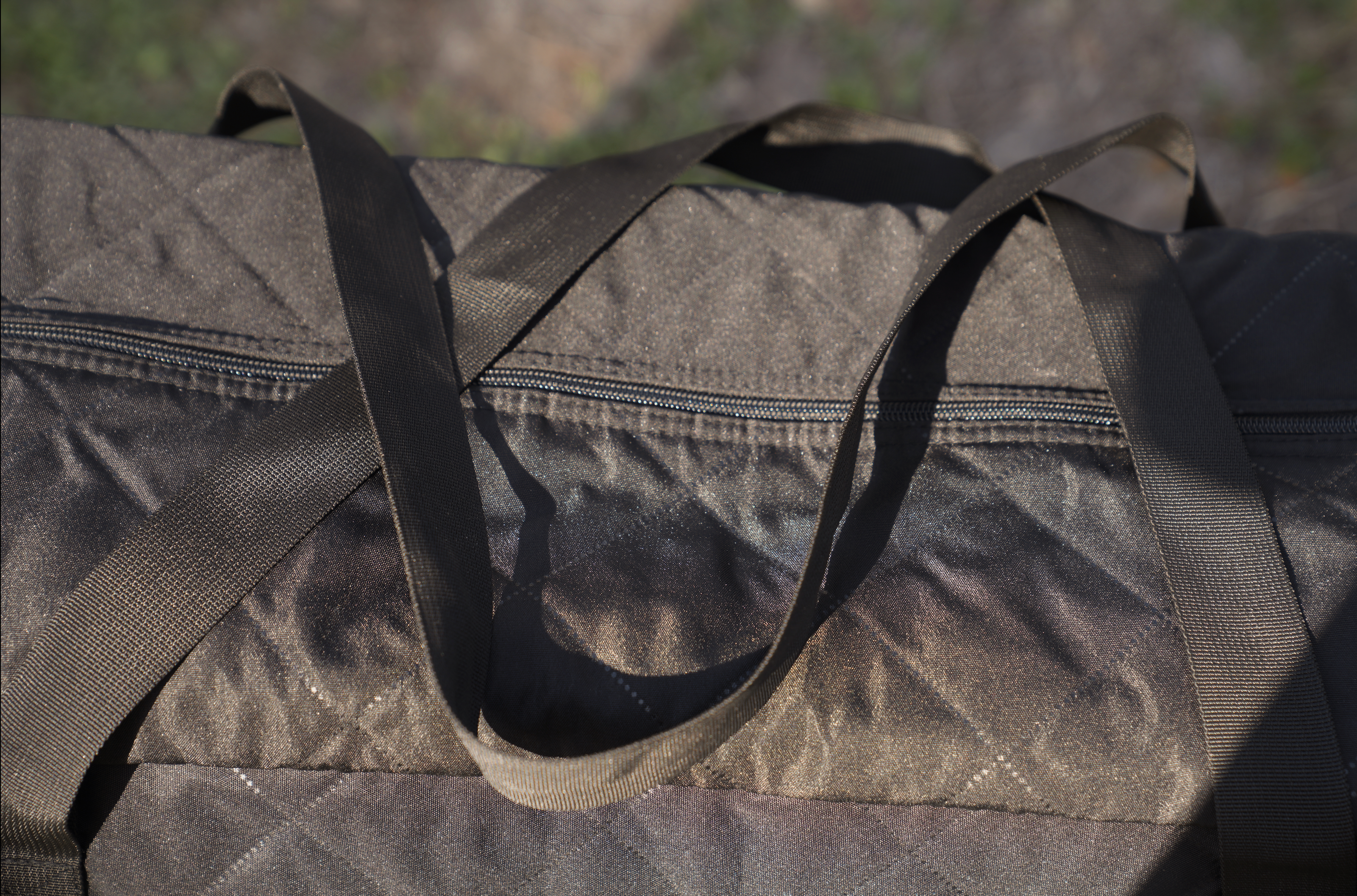 North Shore Sauna stove carrying bag shown in a clear image, designed for easy transport and storage of sauna stoves.