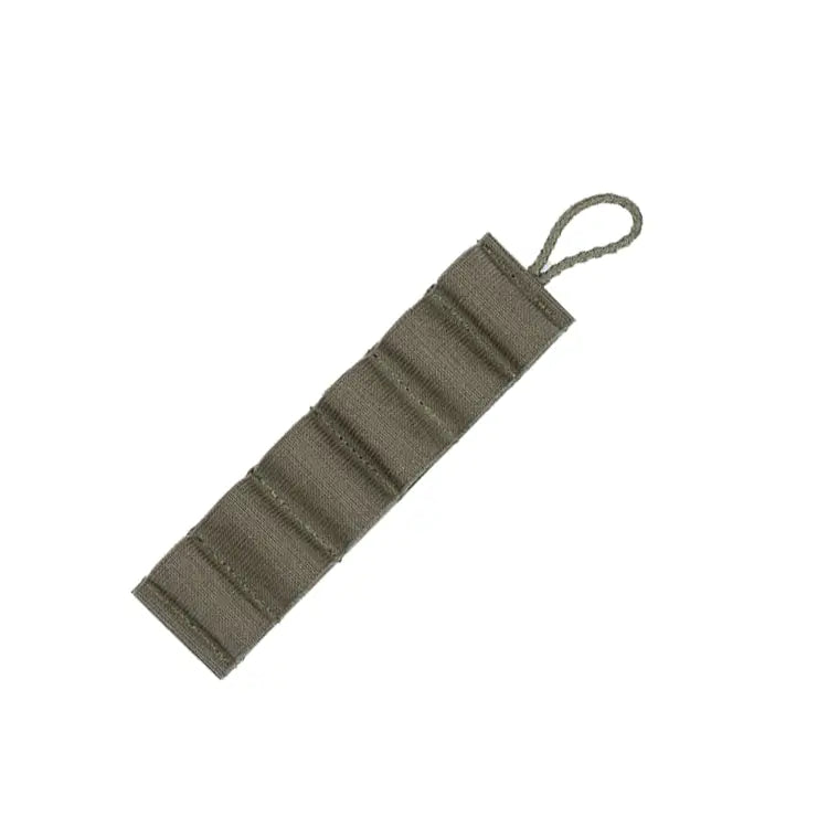 HCC Tactical Shotgun Card Caddy X6, tactical gear with multiple card slots, shown in rugged design for firearm accessories.